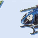 70569 Elicottero della polizia e fuggitivo - Playmobil