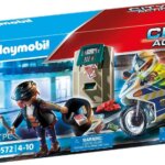 70572 Poliziotto in moto e ladro - Playmobil