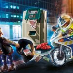 70572 Poliziotto in moto e ladro - Playmobil