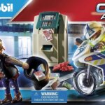 70572 Poliziotto in moto e ladro - Playmobil