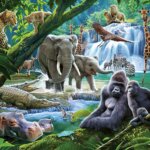100 pz Animali della Giungla - Ravensburger