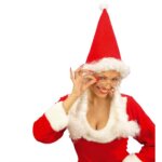 Occhiali Babbo Natale Ovali - Widmann
