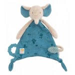 Doudou Porta Ciuccio Elefante - Moulin Roty