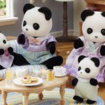 Famiglia Pookie Panda - Sylvanian Families