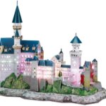 Castello di Neuschwanstein 3D con Led - Cubic Fun
