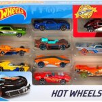 Conf. 10 Veicoli Hot Wheels- Mattel