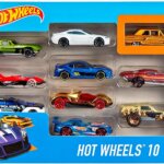 Conf. 10 Veicoli Hot Wheels- Mattel