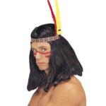 Fascia Indiano con 2 Piume - Widmann