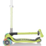 Monopattino Primo Foldable Lights Lime Green - Globber