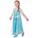 Abito Elsa Deluxe Tg M 5/6 anni - Rubie's