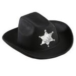 Cappelo Cowboy Nero - Widmann