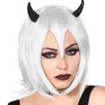 Parrucca Cosplay Demone - Widmann