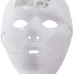 Maschera in Plastica da dipingere - Widmann