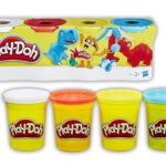 4 Vasetti Classic Color Playdoh - Hasbro