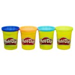 4 Vasetti Classic Color Playdoh - Hasbro
