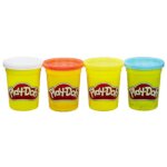 4 Vasetti Classic Color Playdoh - Hasbro