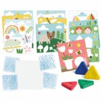 Crea Dudù Frottage con i pastella a cera - Educational