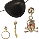 Set Pirata con Benda e Orecchino - Widmann
