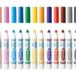 12 Pennarelli Lavabilissimi Punta Maxi - Crayola