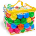 Palline 100 pz Colori Fluo in Sacca - Teorema