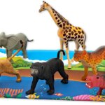 Busta Animali della Savana 12 pz - Teorema
