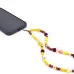 Phone Strap Giallo con Nappa - Panini