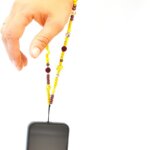 Phone Strap Giallo con Nappa - Panini