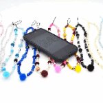Phone Strap Azzurro con Nappa - Panini