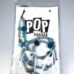 Phone Strap Azzurro con Nappa - Panini