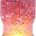Lampada Base Grigio scuro Liquido Glitter - ITotal