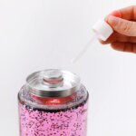 Lampada Base Grigio scuro Liquido Glitter - ITotal