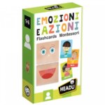 Flashcards Montessori Emozioni e Azioni - Headu