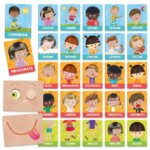 Flashcards Montessori Emozioni e Azioni - Headu