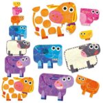 Play farm Progressive puzzle - Headu