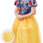 Abito Biancaneve Glitter 3 - 4 Anni - Rubie ' s