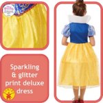 Abito Biancaneve Glitter 3 - 4 Anni - Rubie ' s