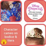 Abito Biancaneve Glitter 3 - 4 Anni - Rubie ' s