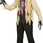 Abito Scheletro Zombie 8/10 anni - 140 cm - Widmann