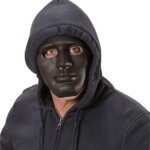 Maschera Anonimo Nera - Widmann