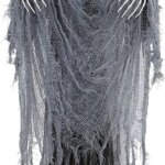 Morte Animata con Testa Girevole e Occhi Luminosi - Widmann