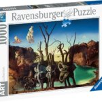 1000 pz Dalì Cigni che Riflettono Elefanti - Ravensburger