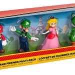 Pack 5 Personaggi Super Mario & Friends - Jakks