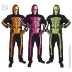 Abito Scheletro Neon 140 cm 8/10 anni - Widmann