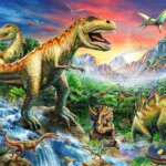 100 pz. XXL L'Era dei Dinosauri - Ravensburger