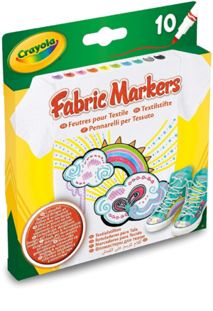 10 Pennarelli per Tessuto - Crayola