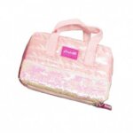 Puffer Make Up Set Rosa Girabrilla - Nice