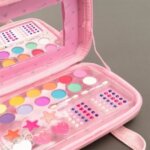Puffer Make Up Set Rosa Girabrilla - Nice