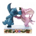 Angel & Stitch Bacio Sotto al Vischio - Disney Traditions
