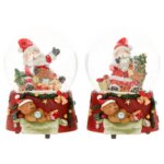 Palla Neve Musicalecon Babbo Natale - Timstor