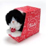 Trudino Gatto Bianco - nero - Trudi